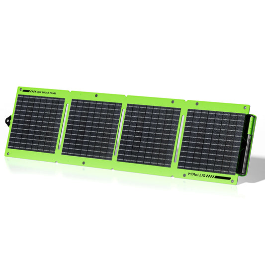 GTPOW 40 W bifaziales tragbares Solarpanel