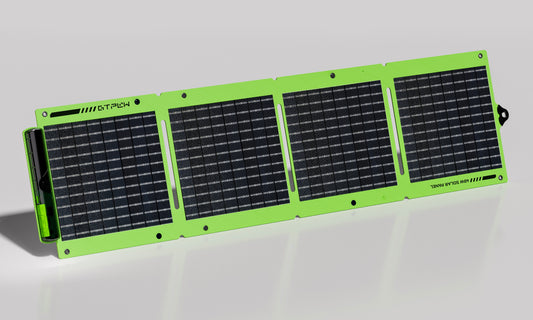 Uninterrupted Power Anywhere: GTPOW 40W Dual-Sided Folding Solar Panel